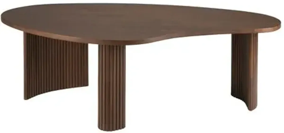 Boomerang Coffee Table - Teak Brown - Ethnicraft