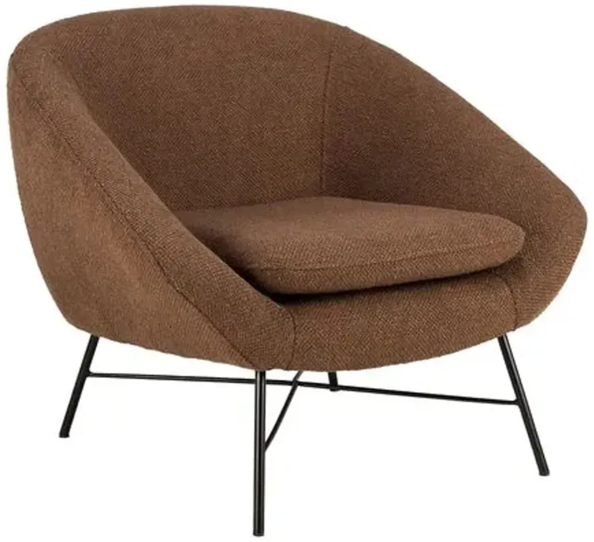 Barrow Lounge Chair - Ethnicraft - Brown