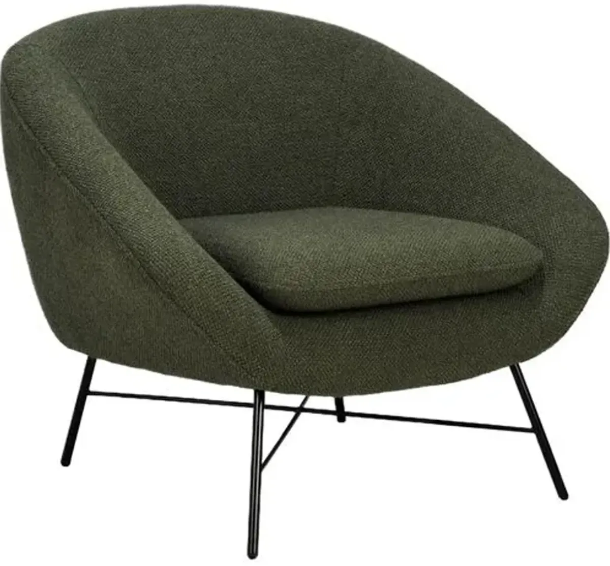 Barrow Lounge Chair - Ethnicraft - Green