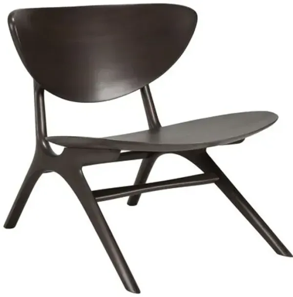 Eye Lounge Chair - Mahogany Dark Brown - Ethnicraft