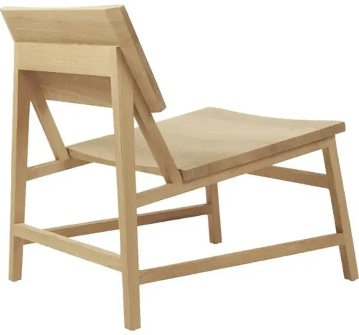 N2 Lounge Chair - Oak - Ethnicraft - Brown