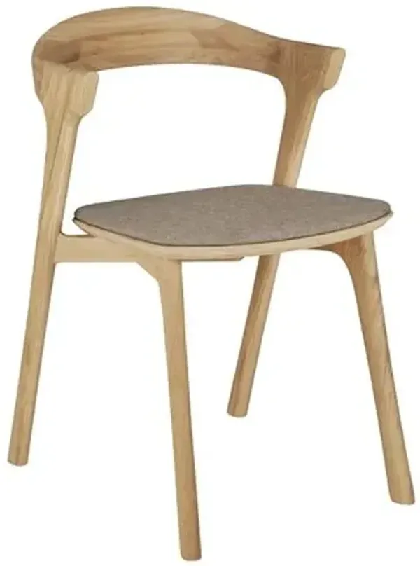 Bok Dining Chair - Warm Grey - Ethnicraft - Gray