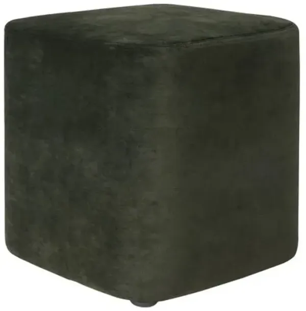 Cube Pouf - Ethnicraft - Green