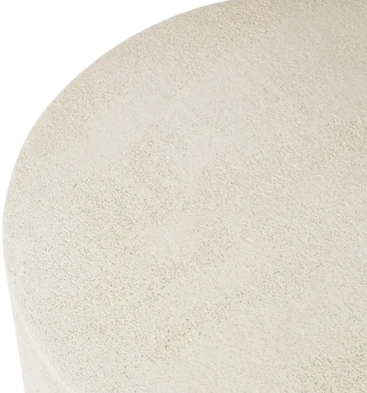 Elements Cylinder Coffee Table, Off White