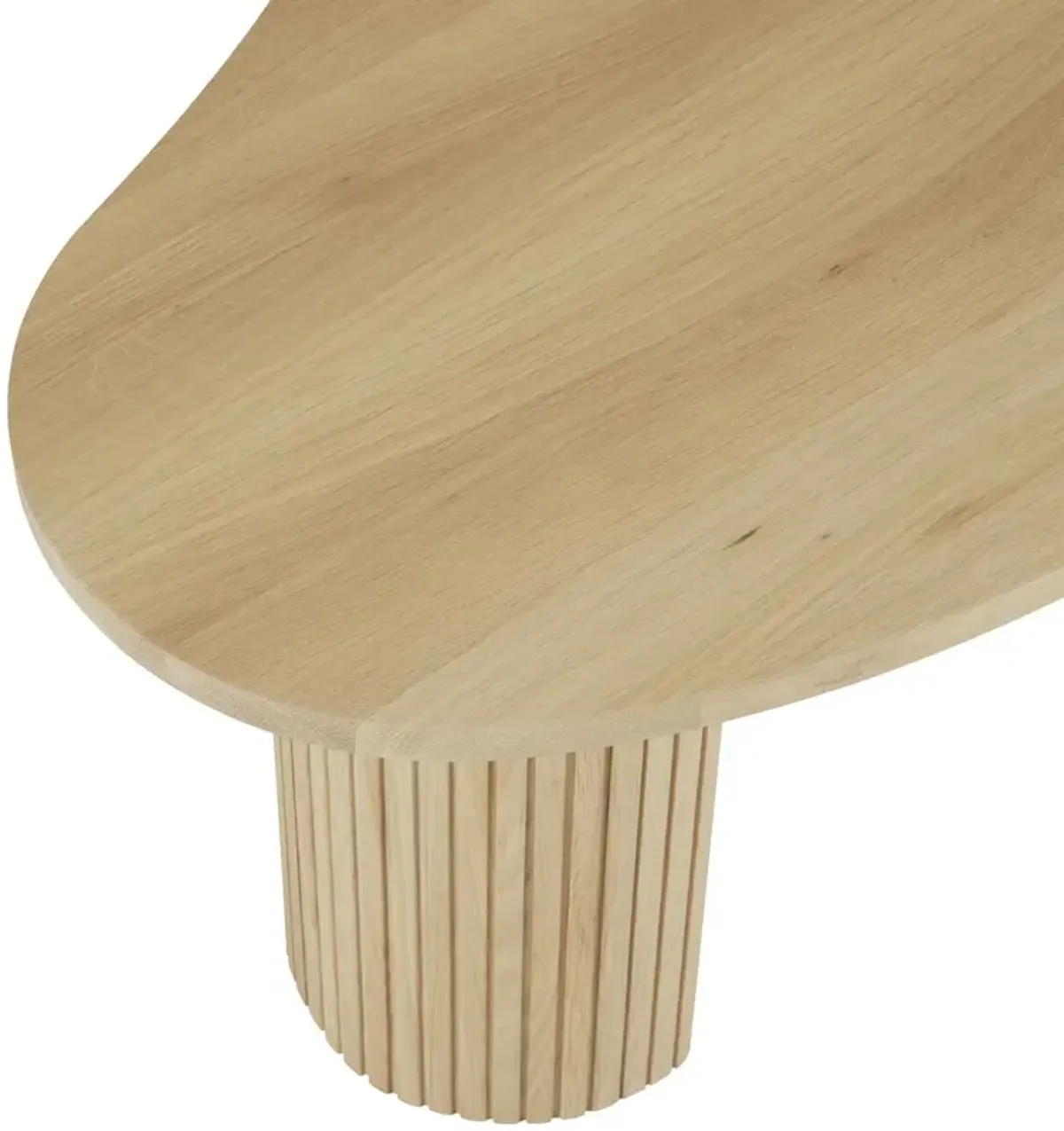 Boomerang Coffee Table, Oak