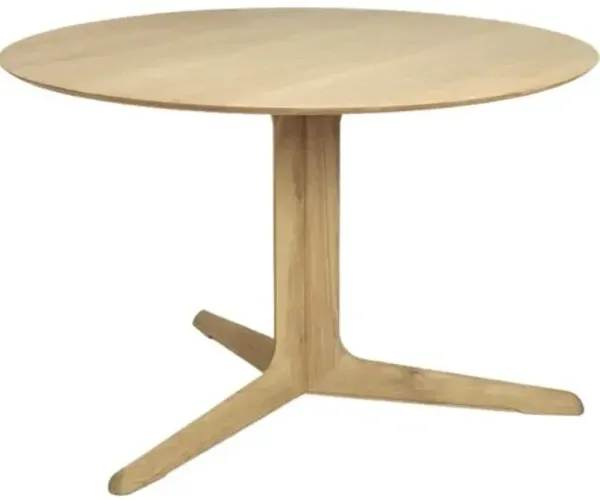 Corto Round Dining Table - Oak - Ethnicraft
