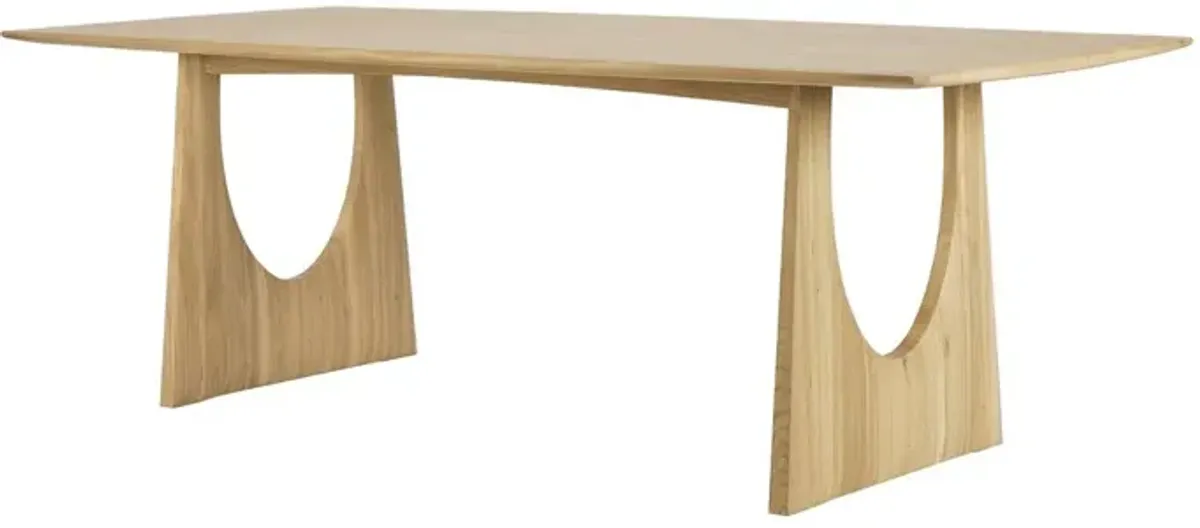 Geometric Dining Table - Oak - Ethnicraft