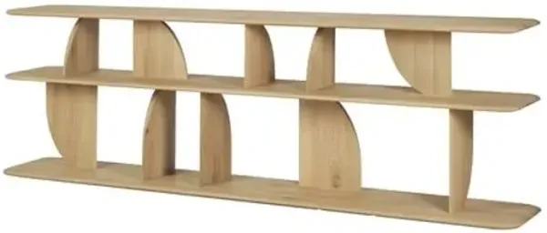 Geometric Console - Oak - Ethnicraft - Brown