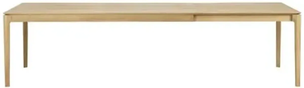 Bok Extendable Dining Table - Oak - Ethnicraft