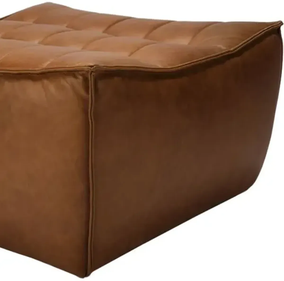 N701 Footstool - Ethnicraft - Brown