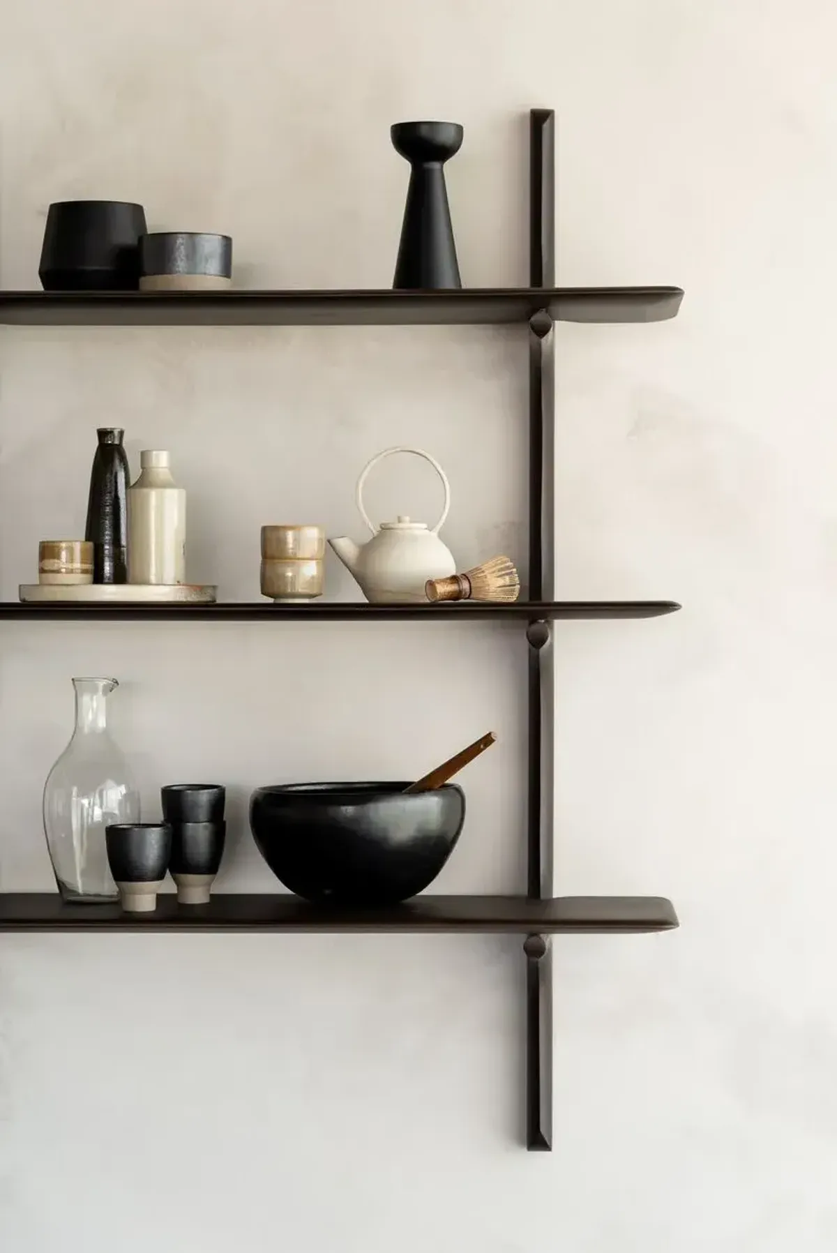 PI Wall Shelf - Mahogany Dark Brown - Ethnicraft