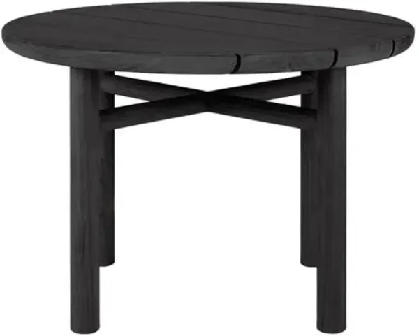 Quatro Outdoor Teak Coffee Table - Black - Ethnicraft