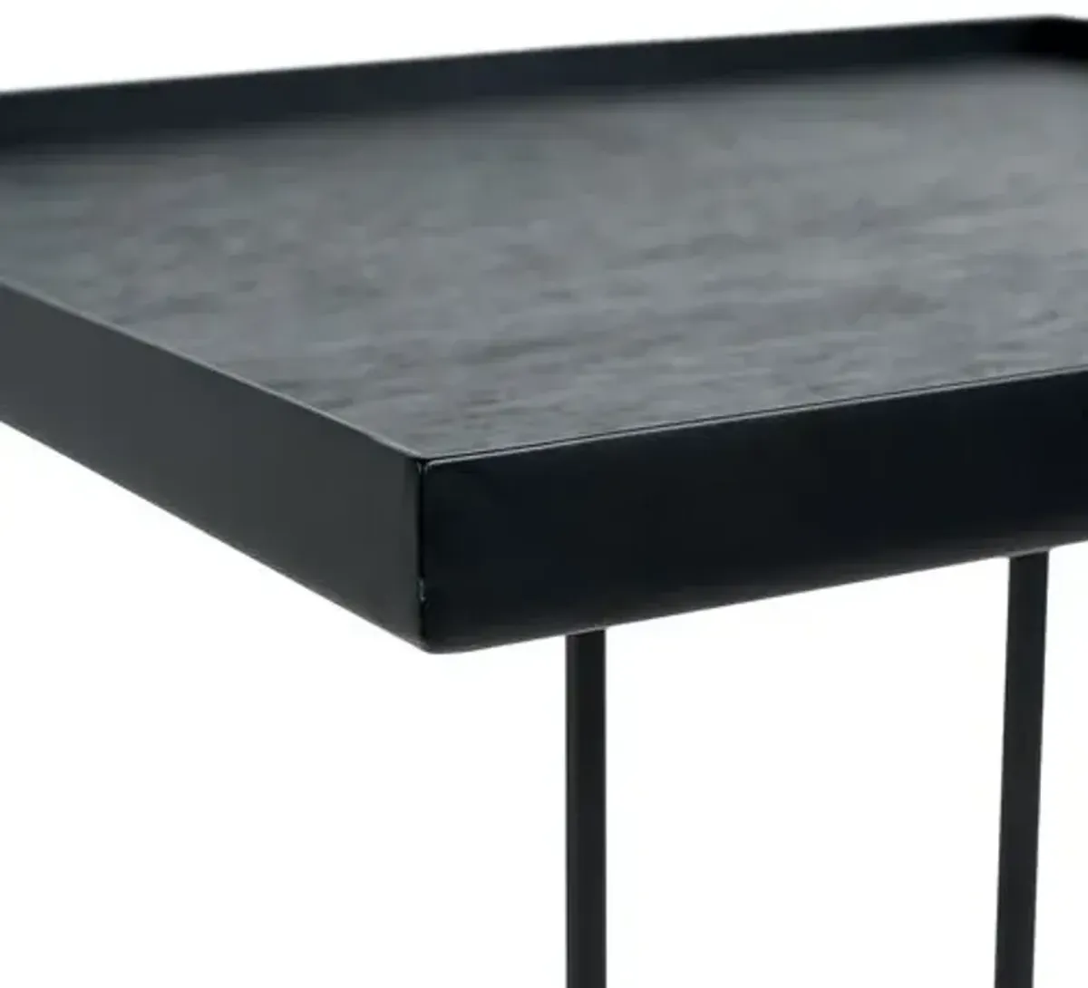 Tray Square Side Table - Black - Ethnicraft