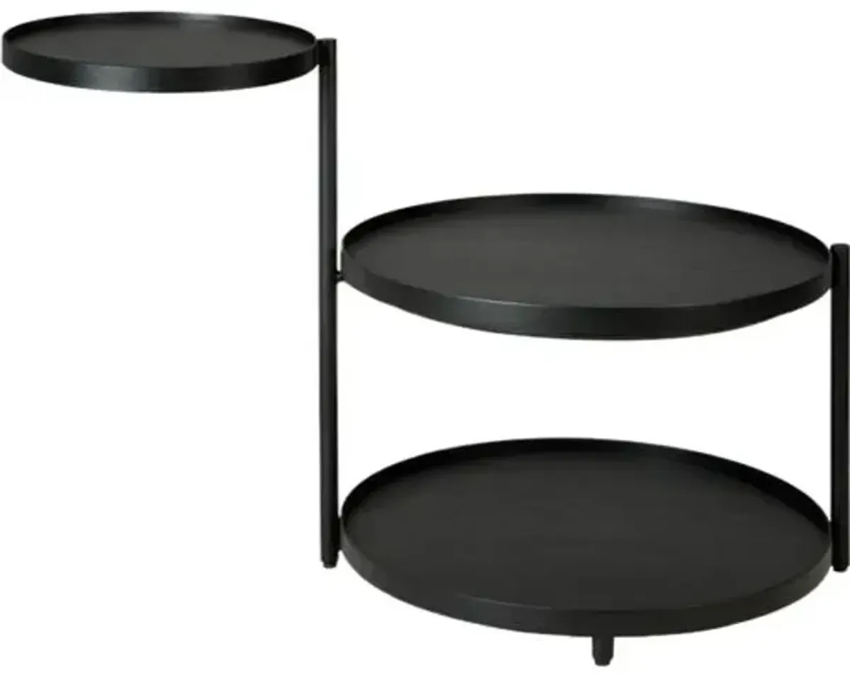 Swivel Tray Side Table - Black - Ethnicraft