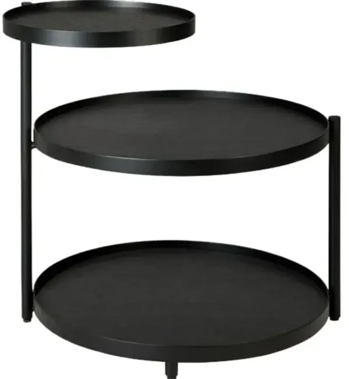 Swivel Tray Side Table - Black - Ethnicraft