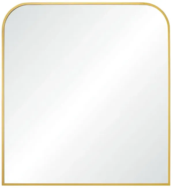 Calyx Wall Mirror, Gold