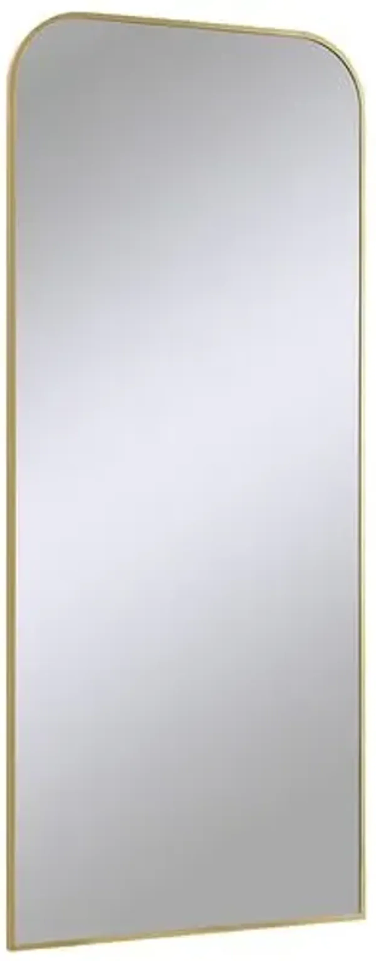 Circe Full Length Mirror - Gold - Yellow