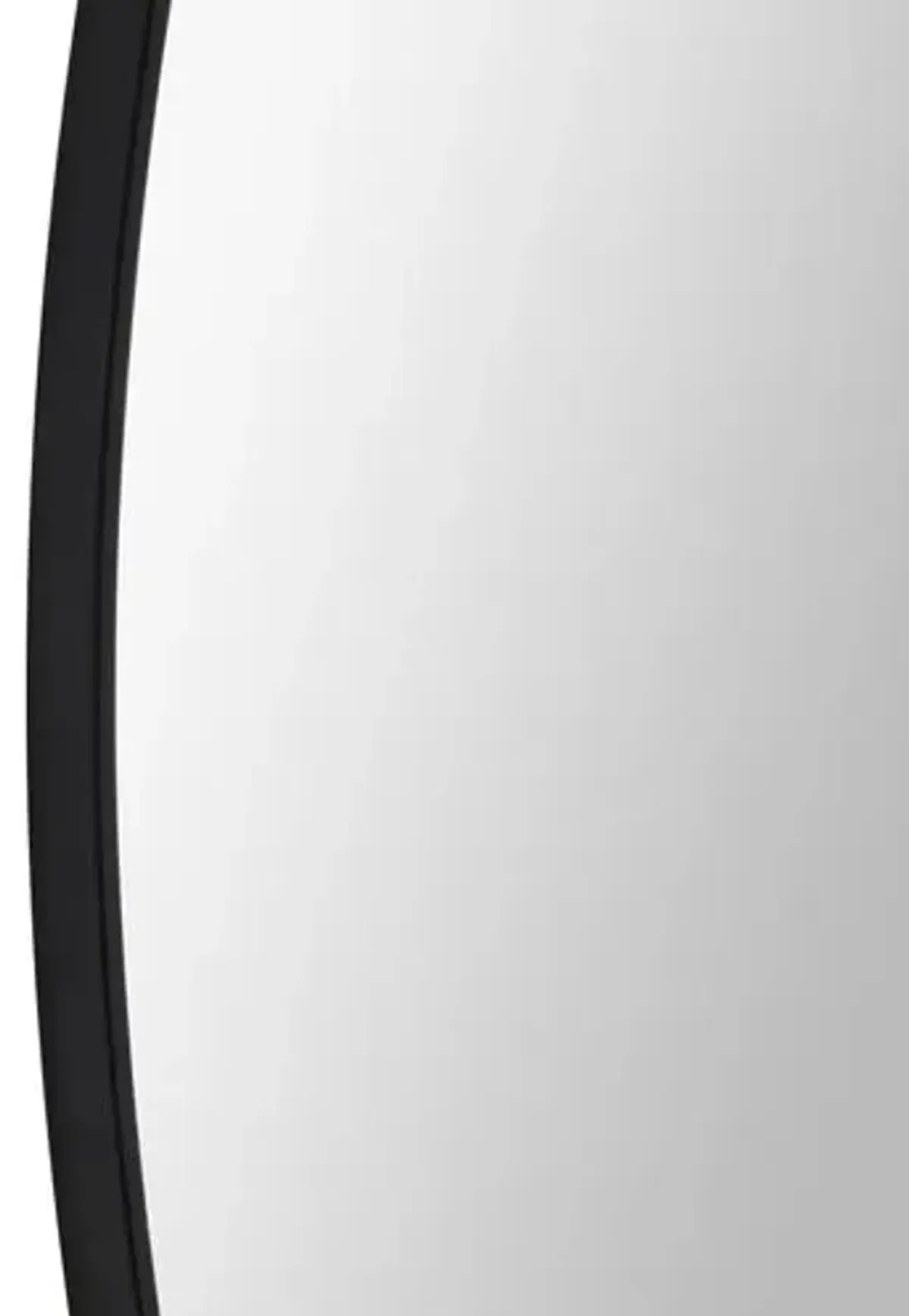 Posadas Wall Mirror - Matte Black