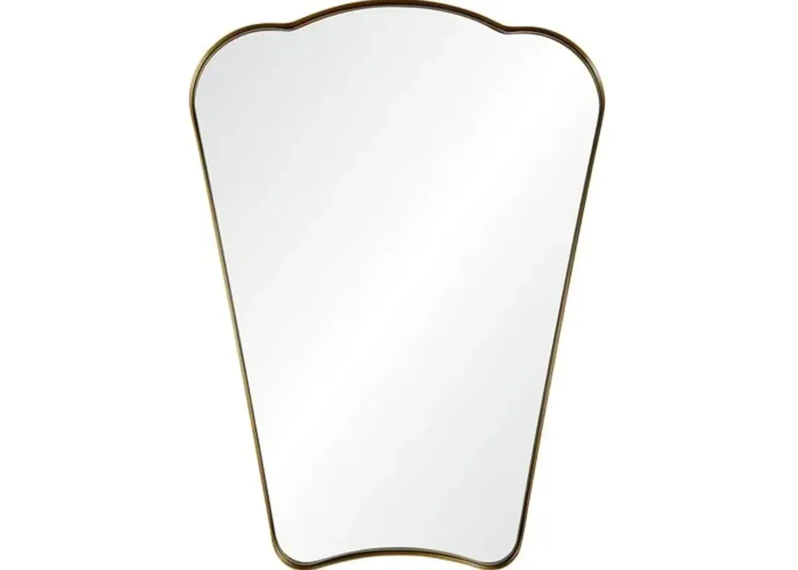 Henrietta Wall Mirror - Antique Brass