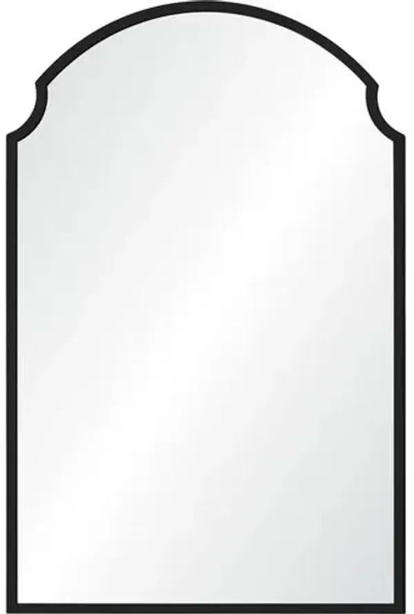 Nemesis Wall Mirror - Matte Black