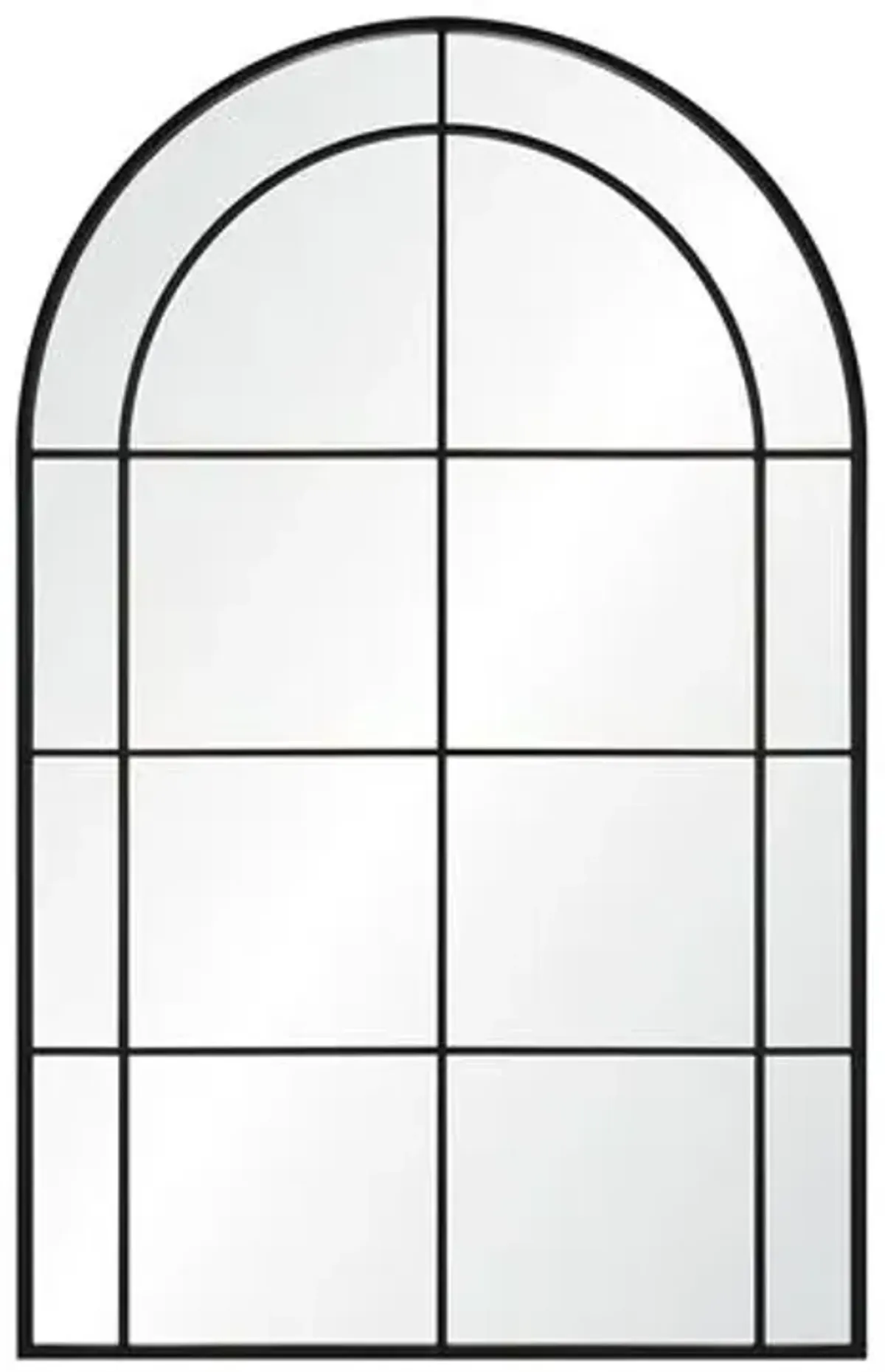 Mateus Full Length Mirror - Matte Black