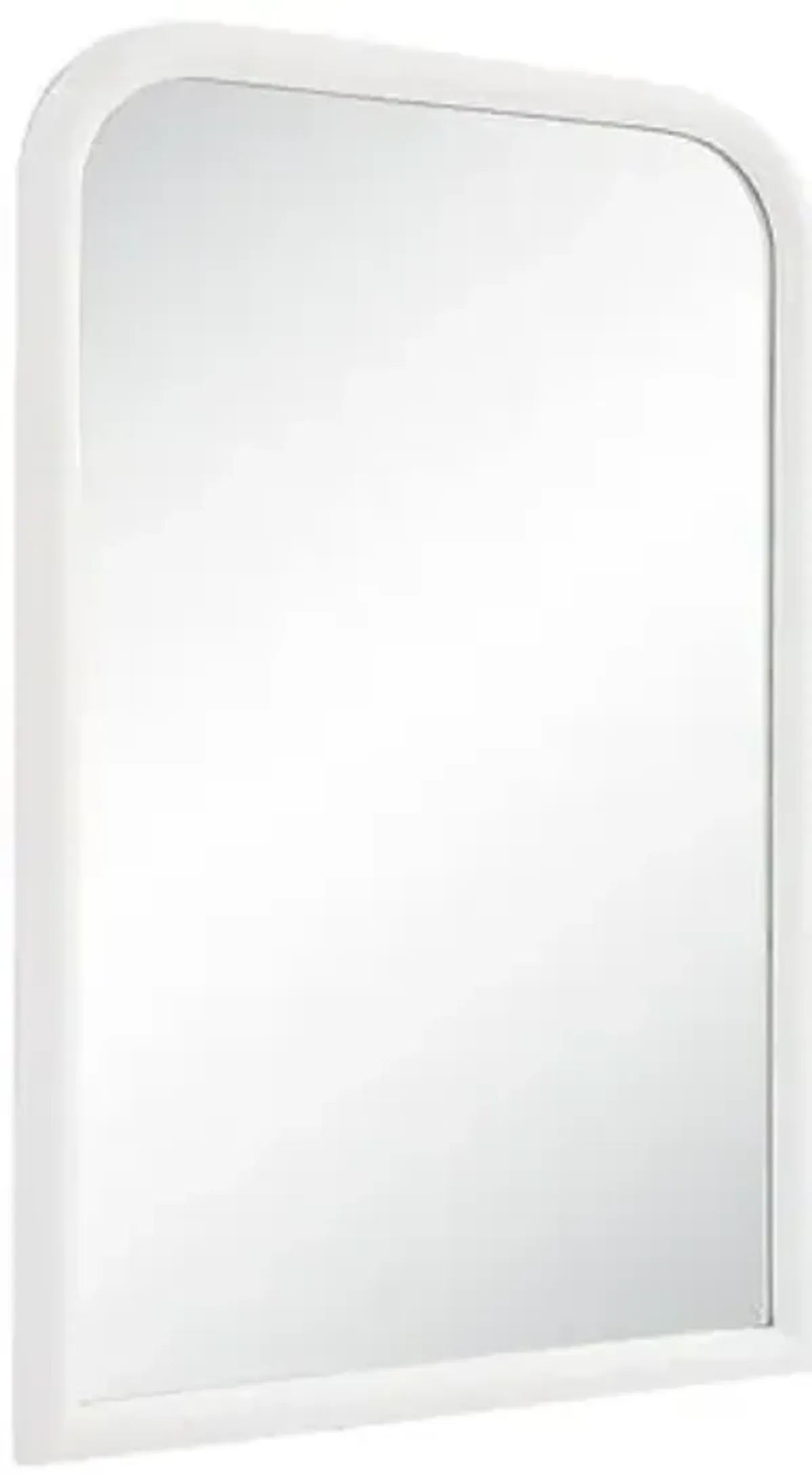 Zayne Wall Mirror - Textured White