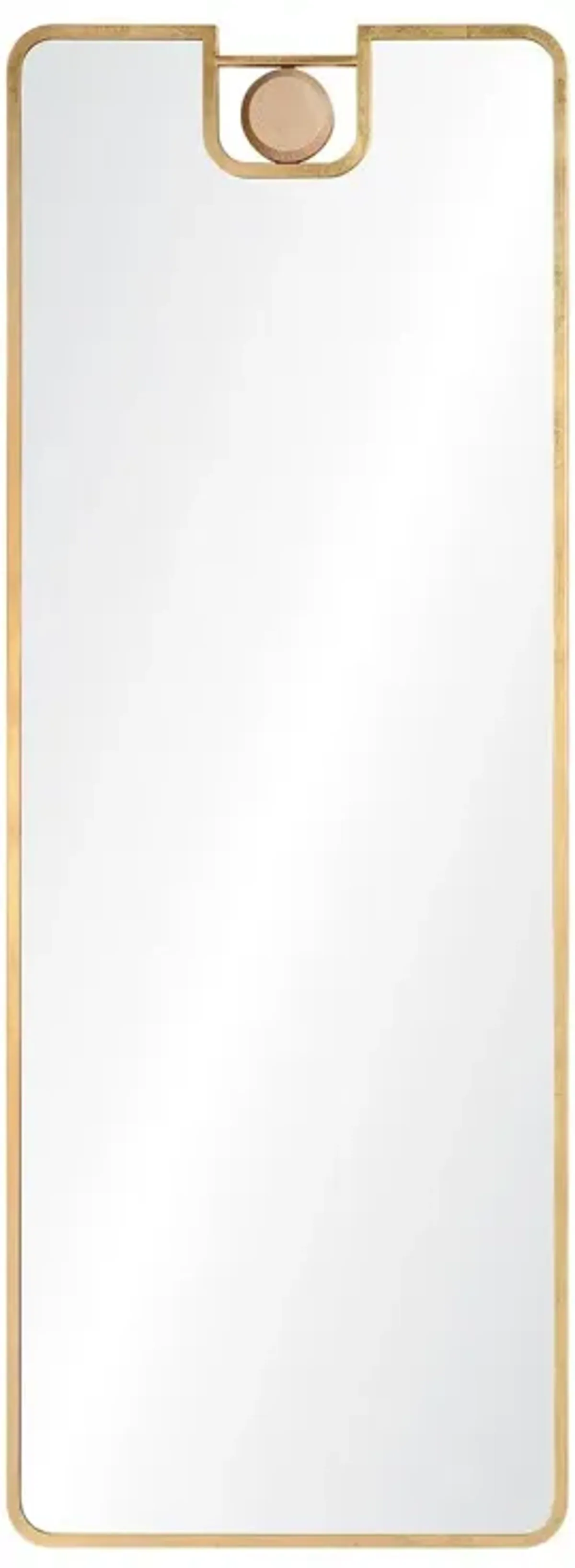 Drax Full Length Mirror, Gold Leaf