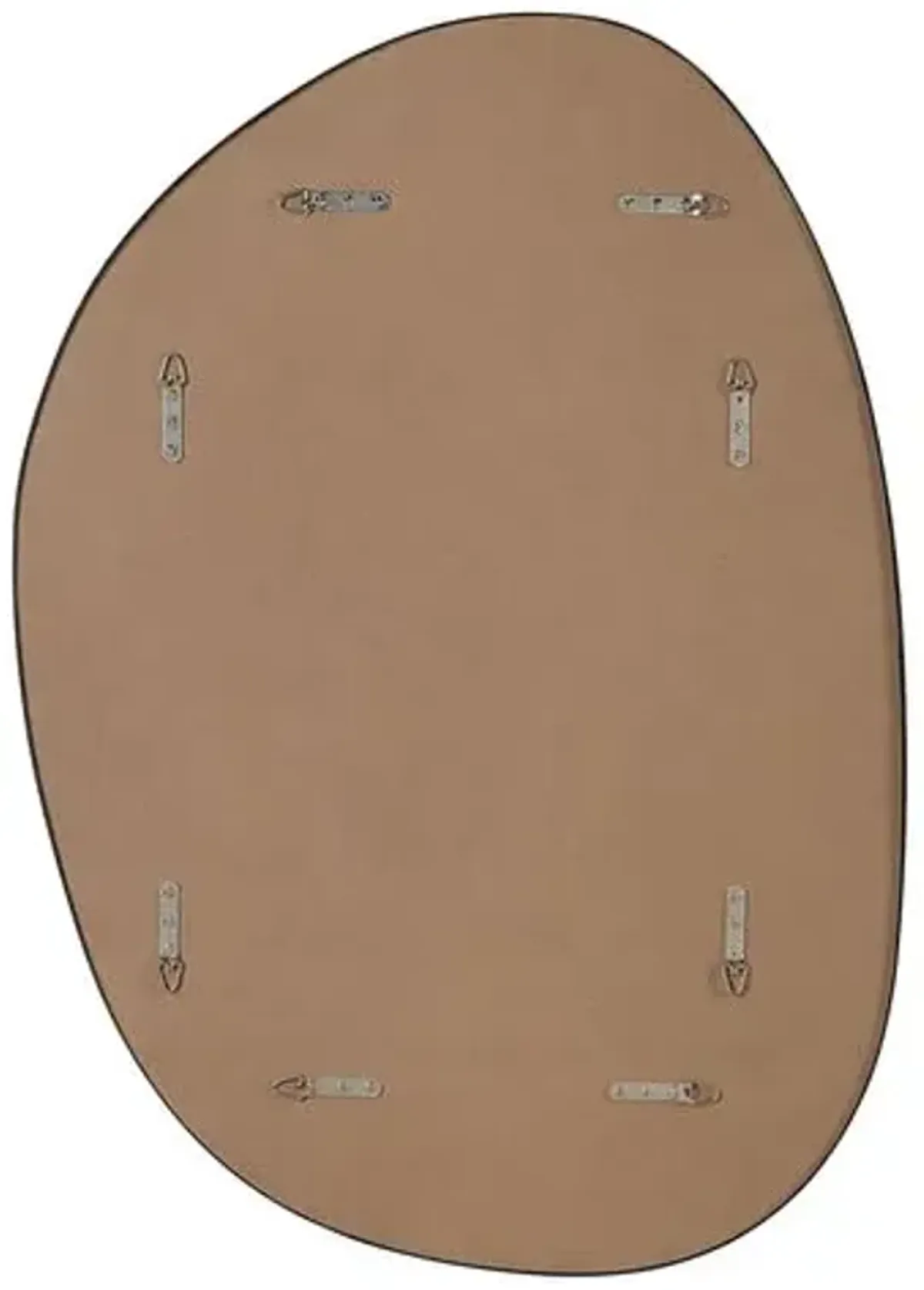 Sylas Oval Wall Mirror - Matte Black