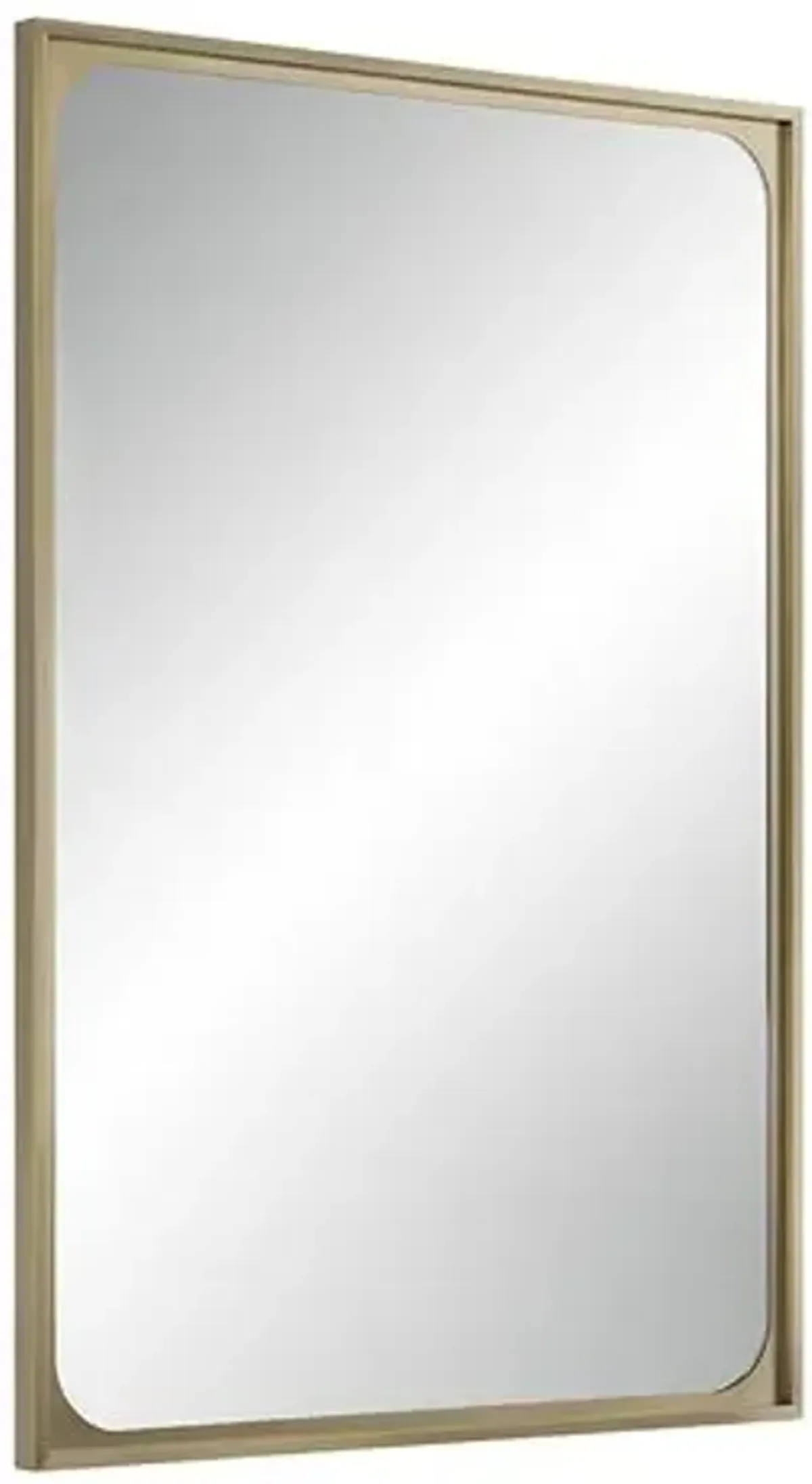 Suki Wall Mirror - Burnished Brass