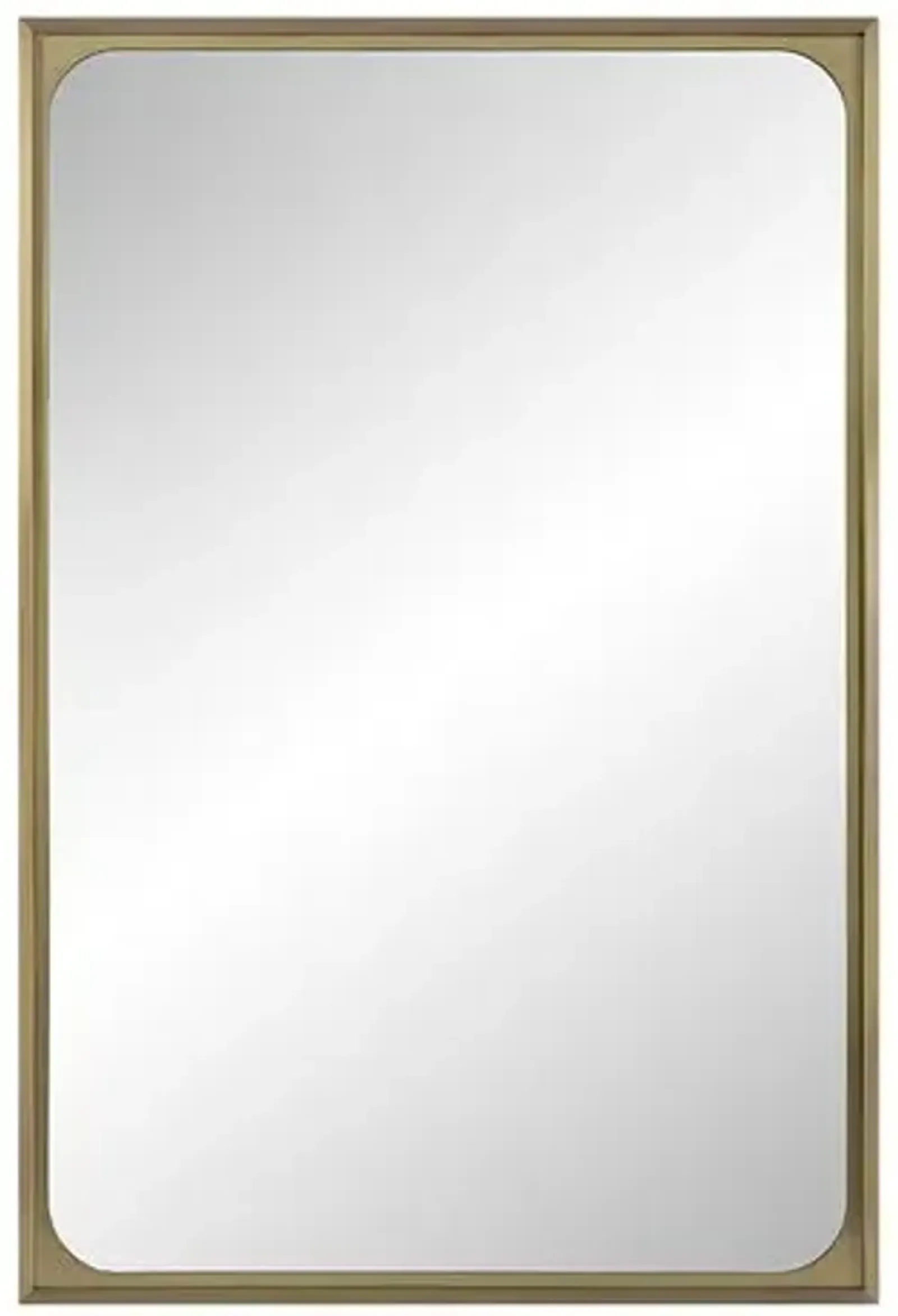 Suki Wall Mirror - Burnished Brass