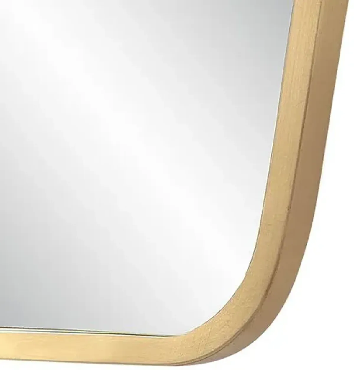 Remington Hexagonal Wall Mirror - Satin Brass