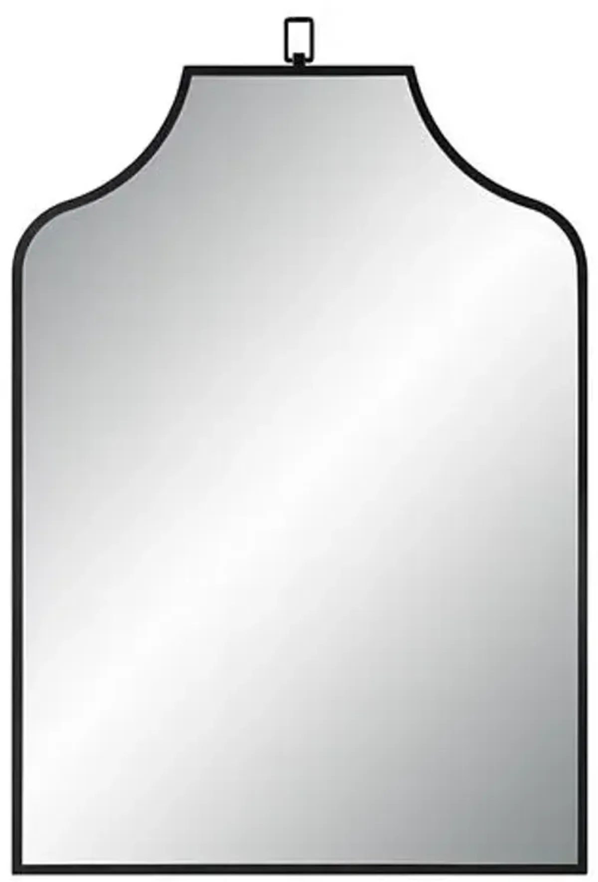 Althar Wall Mirror - Matte Black