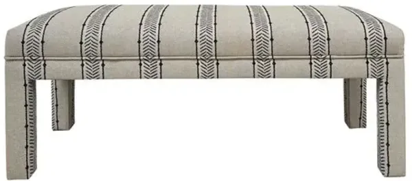 Brittany Bench - Nisswa Granite Crypton - Kim Salmela - Handcrafted - Gray