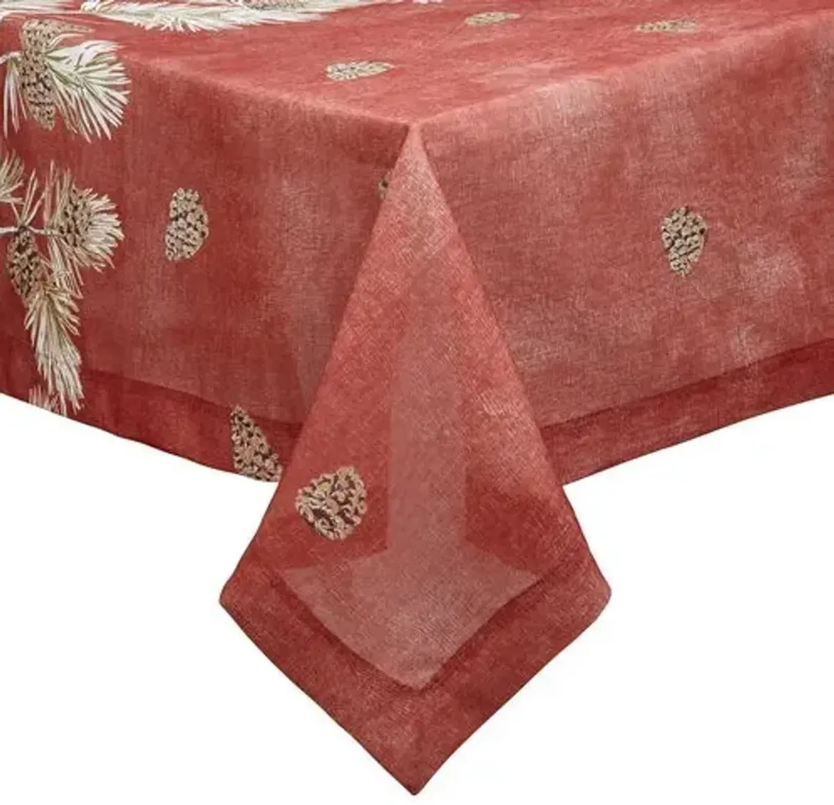 Cambridge Tablecloth - Burnt Orange By Mode Living