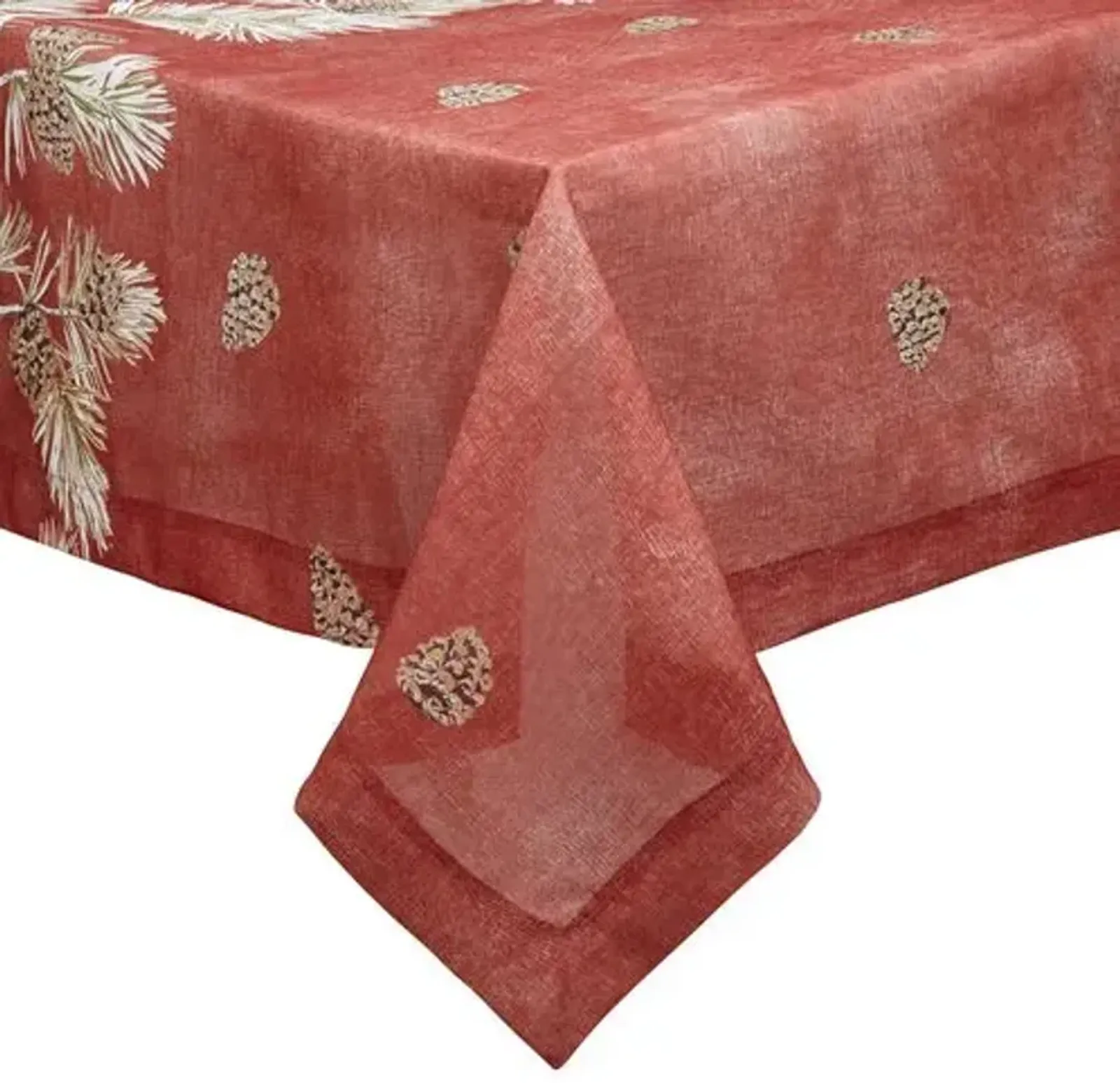 Cambridge Tablecloth - Burnt Orange By Mode Living