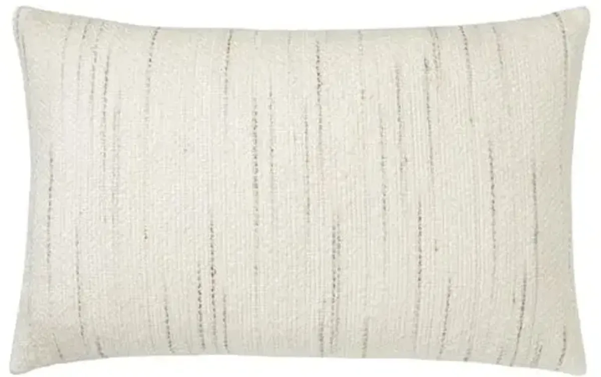 Chalet Striations Pillow Cover - Winter White - Mode Living