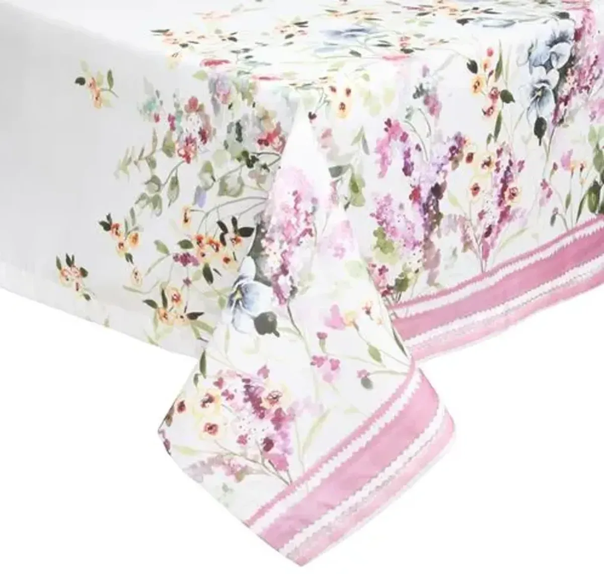 Gardenia Tablecloth - Pink By Mode Living