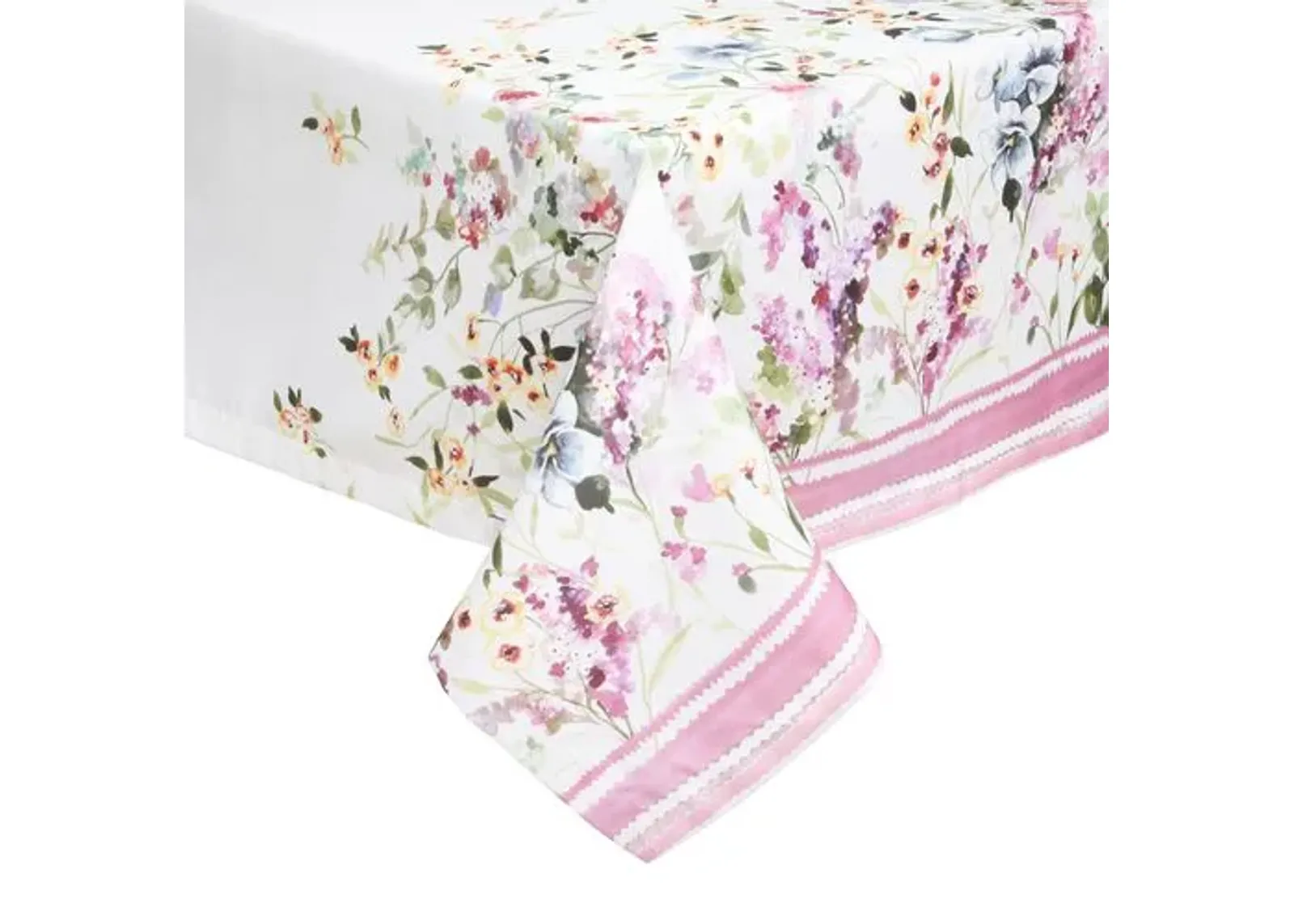 Gardenia Tablecloth - Pink By Mode Living