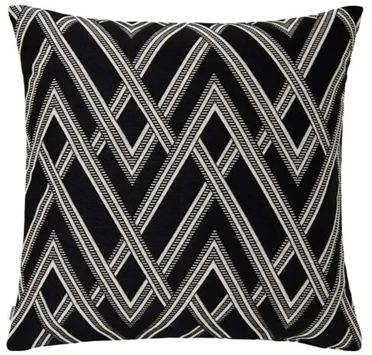 Hudson Pillow - Black/White - Mode Living