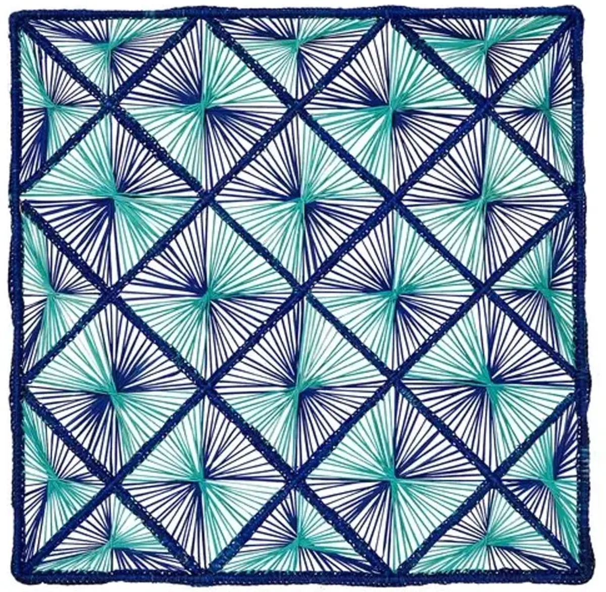 Lulu Placemat - Mode Living - Handcrafted - Blue