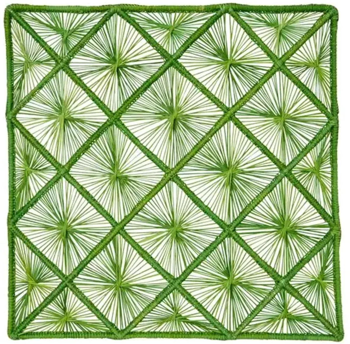 Lulu Placemat - Mode Living - Handcrafted - Green