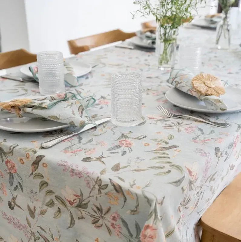 Ravello Tablecloth, Mint