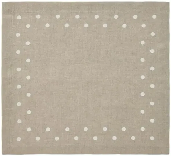 Set of 4 Bel Air Napkins - Polka Dot - Mode Living - Beige