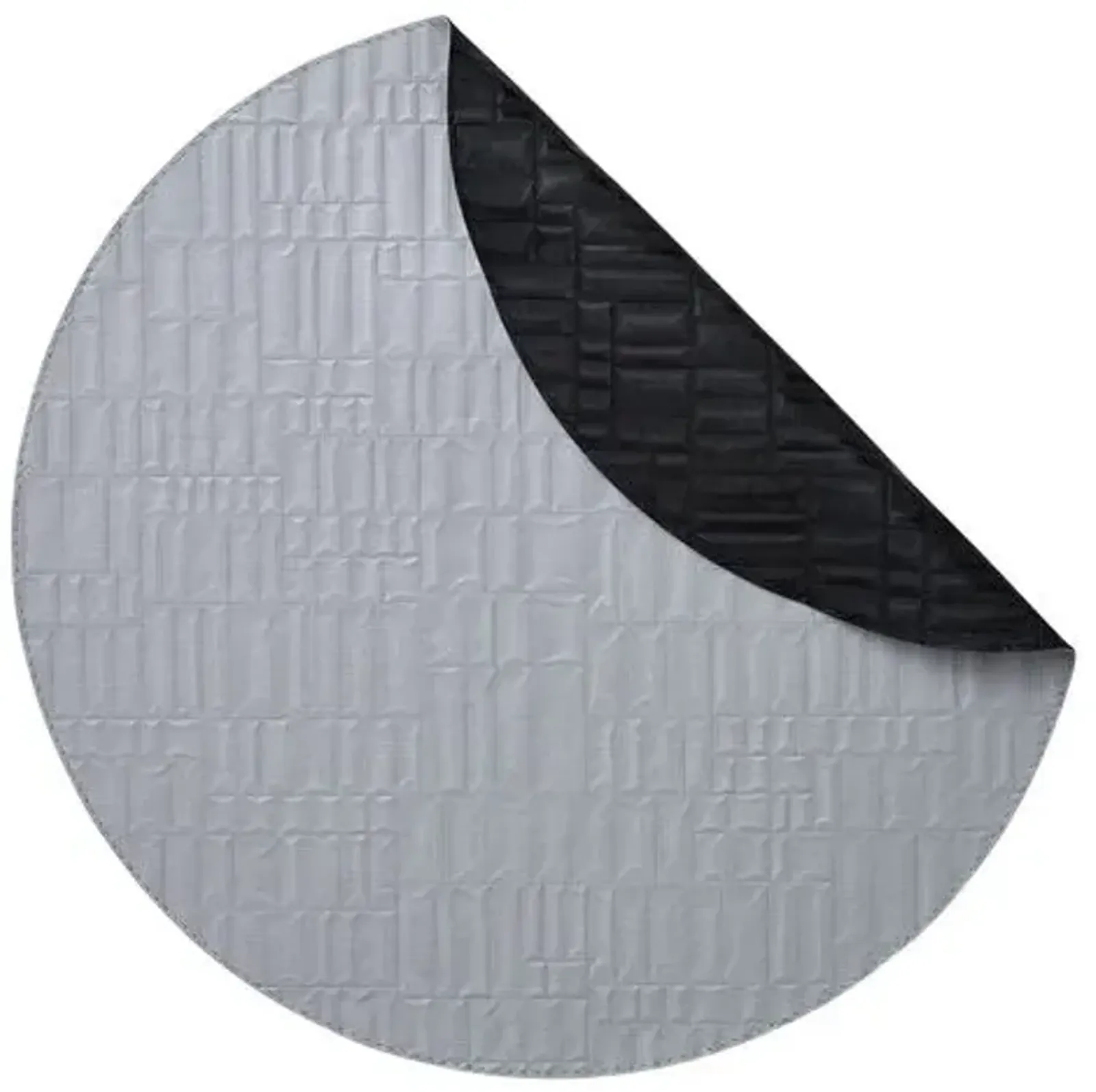 Set of 4 Chequer Placemats - Mode Living - Black