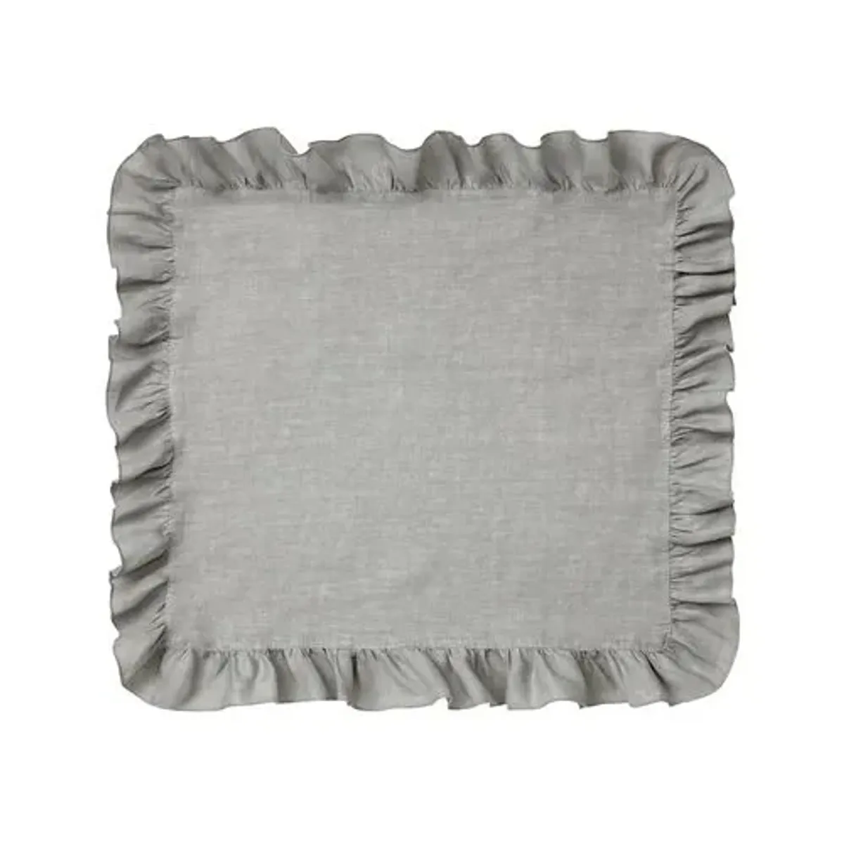 Set of 4 Lucca Napkins - Gray - Mode Living