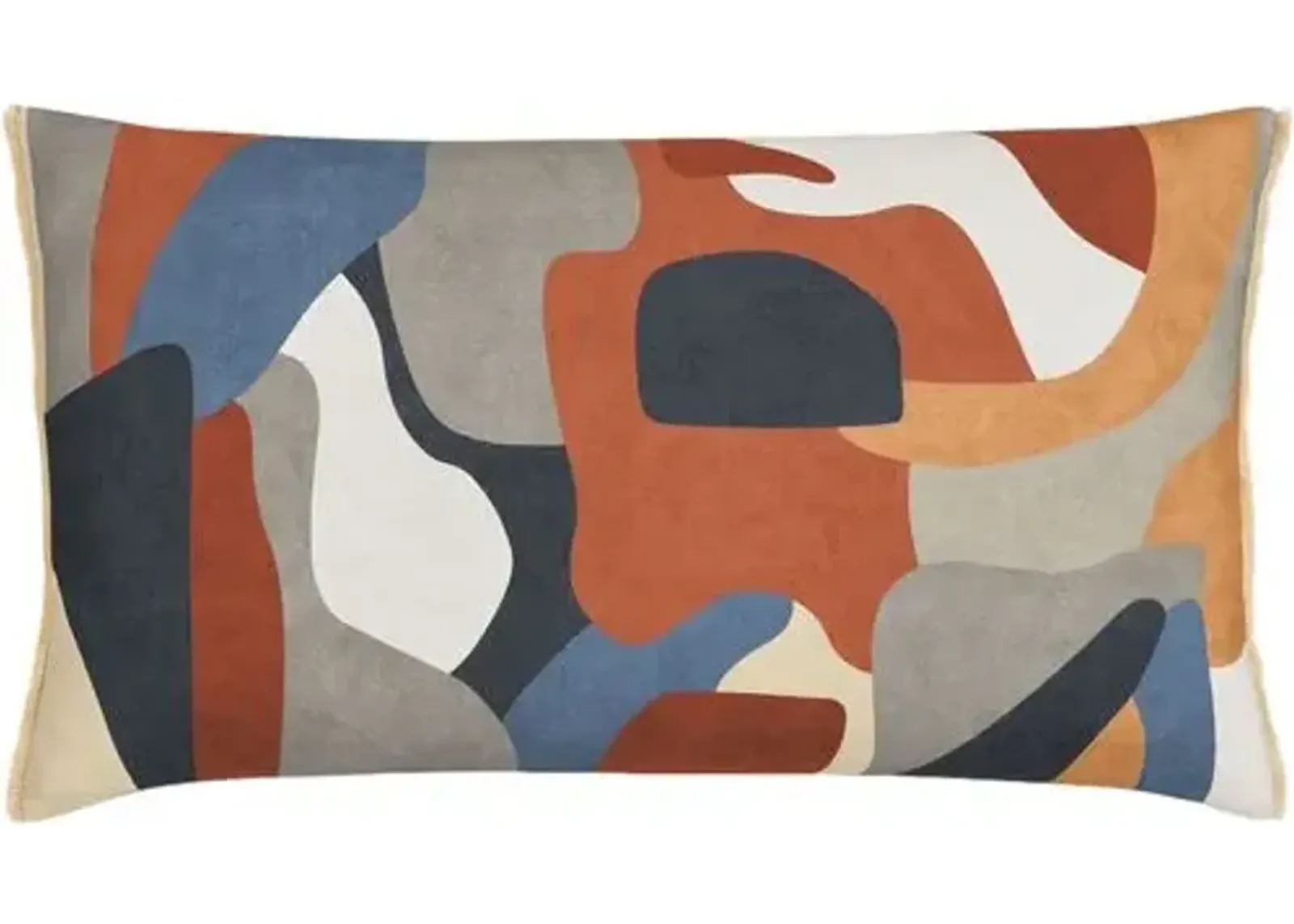 Davy Abstract Lumbar Pillow Desert