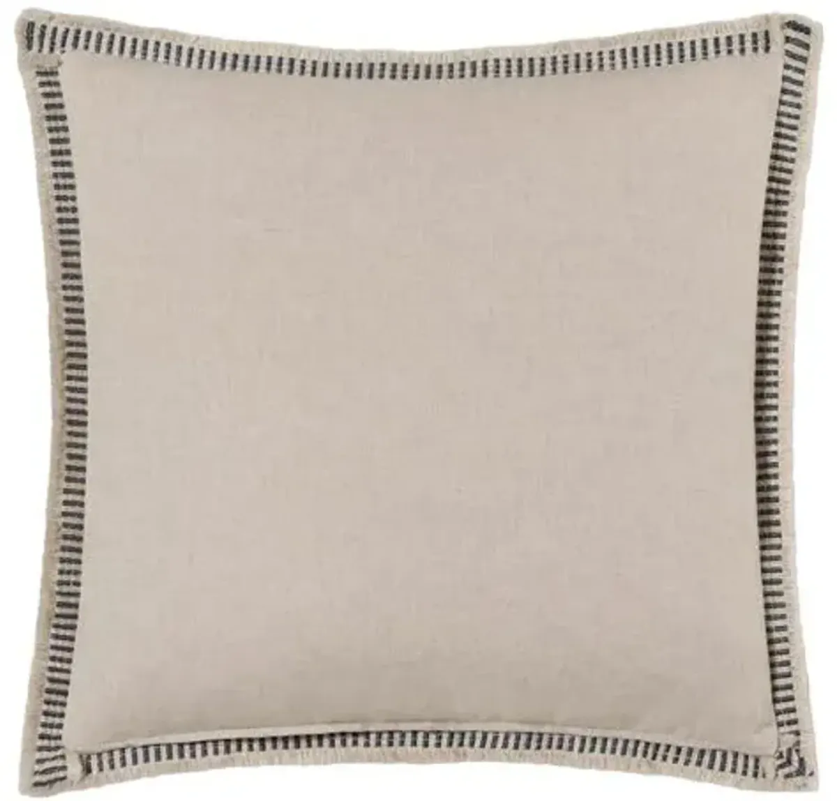 Delilah Border Pillow - Sand