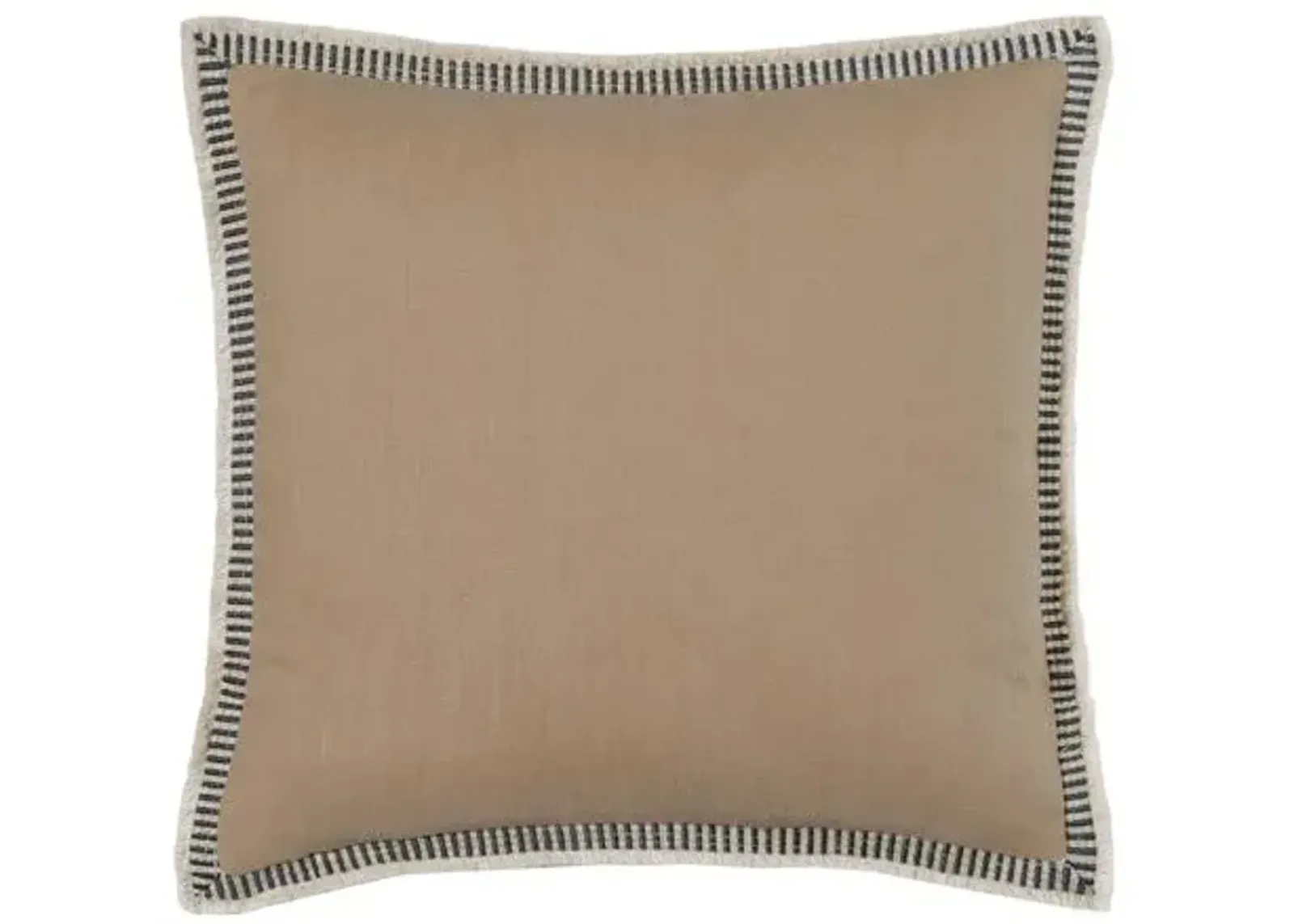 Delilah Border Pillow - Sand