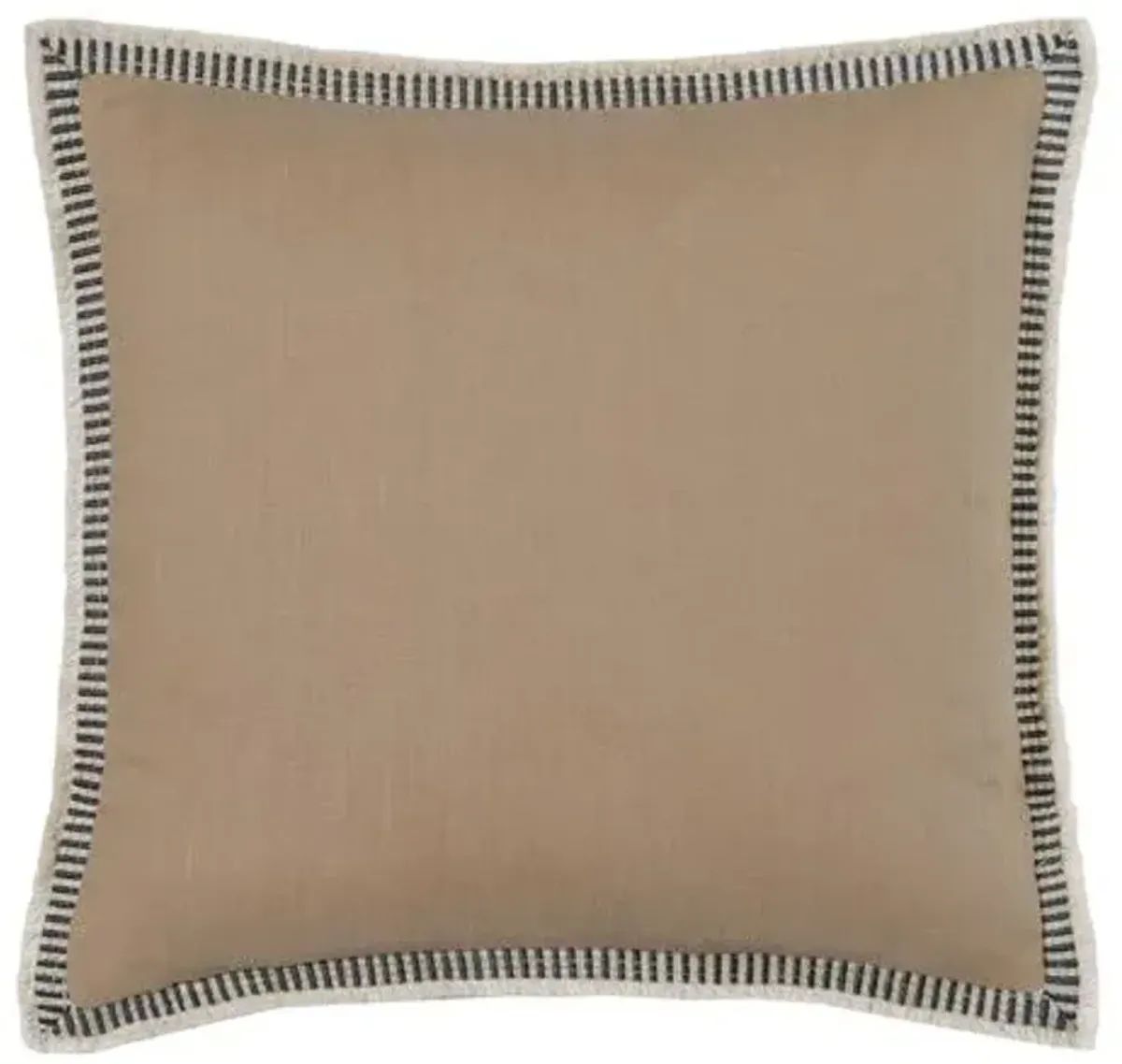 Delilah Border Pillow - Sand