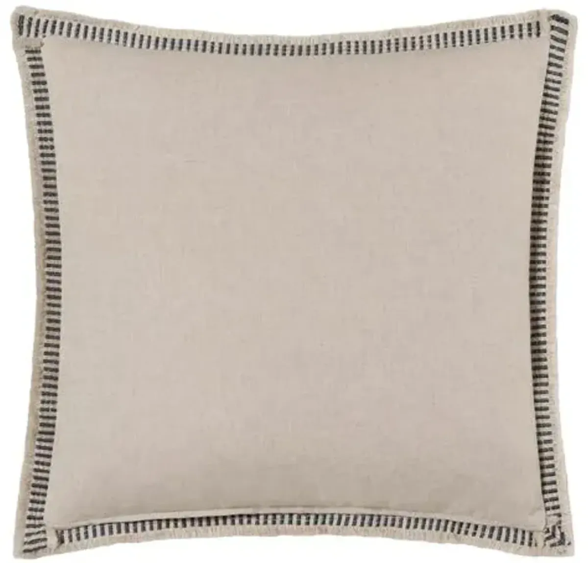 Delilah Border Pillow - Sand